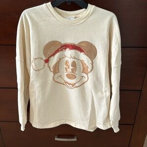Disney women’s Christmas sweatshirt.